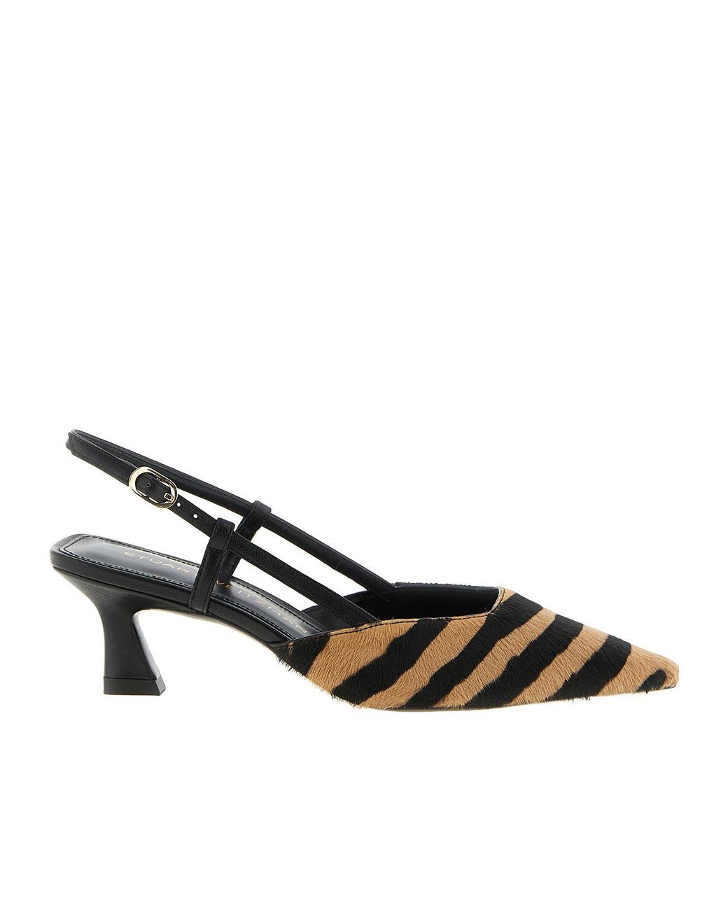 Stuart Weitzman Brown Pointed-Toe High Heels