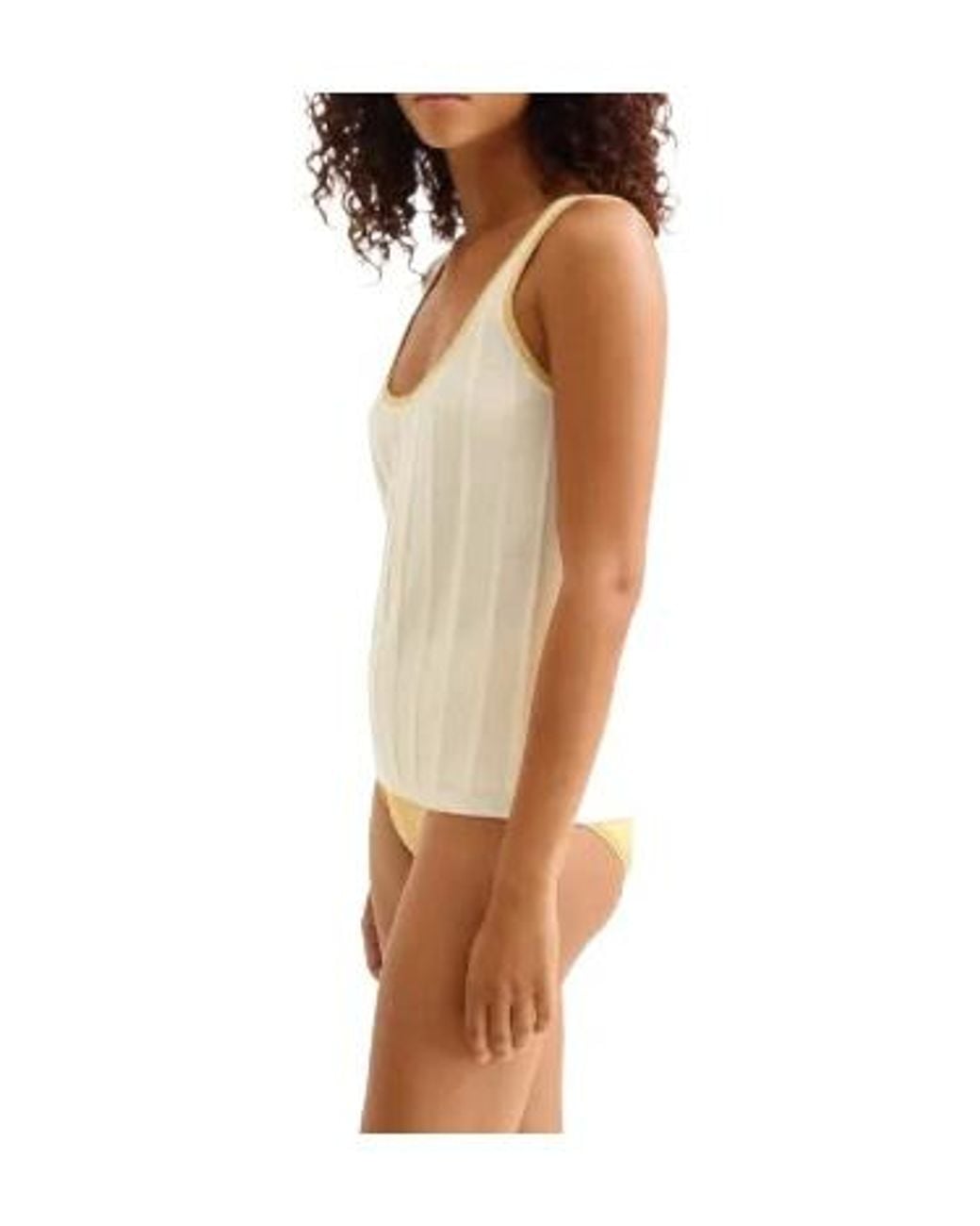 Eres White Rivale Tank Top