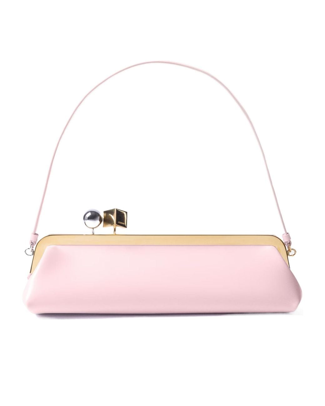 Jacquemus Pink The Salon Long Clutch Bag