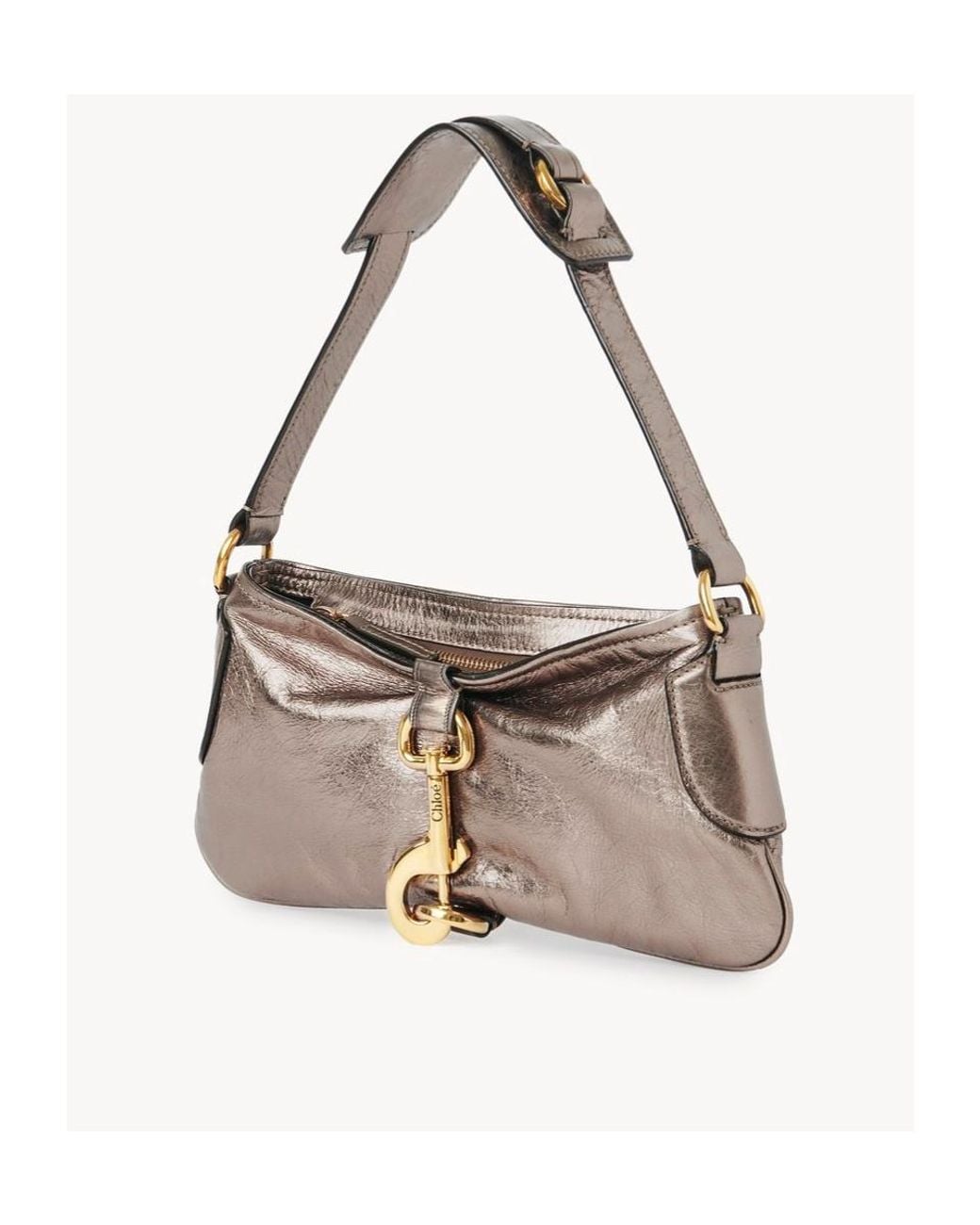 Chloé Gray Chloé Kerala 25 Shoulder Bag