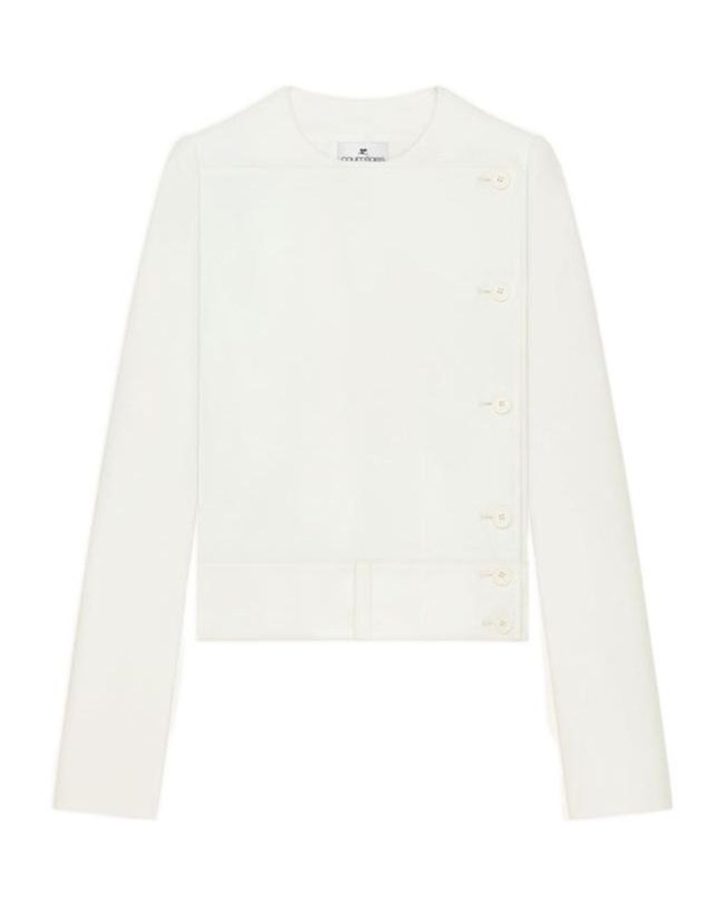 Courreges White Courrèges Oblique Heritage Jacket