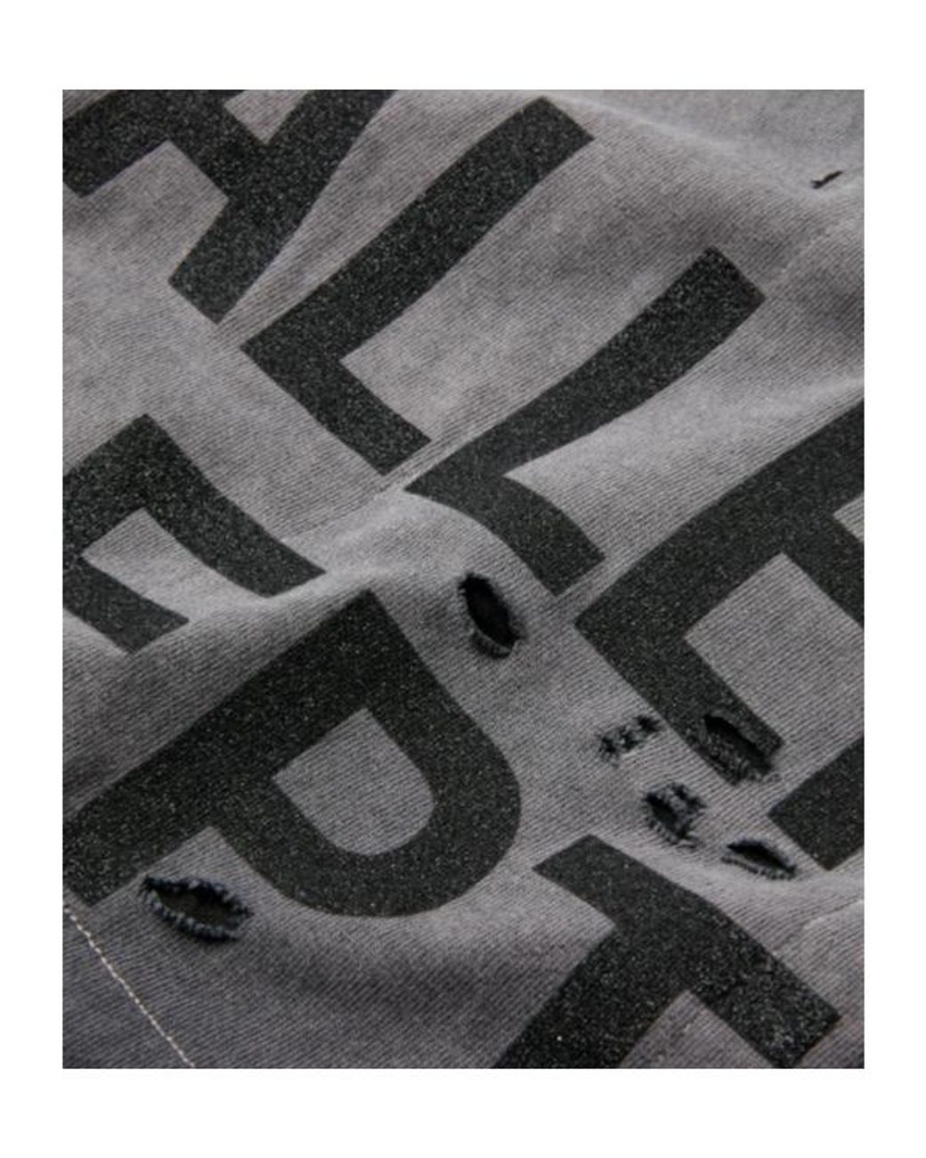 GALLERY DEPT. Gray Crew Neck T-Shirt for men