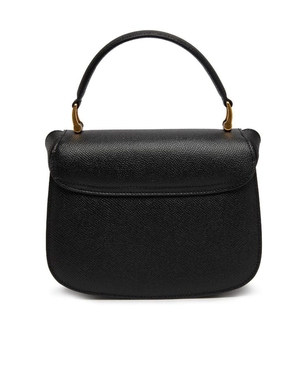 Ami Paris Logo, Letter, Logo Finish Shoulder Bag in Black | Lyst