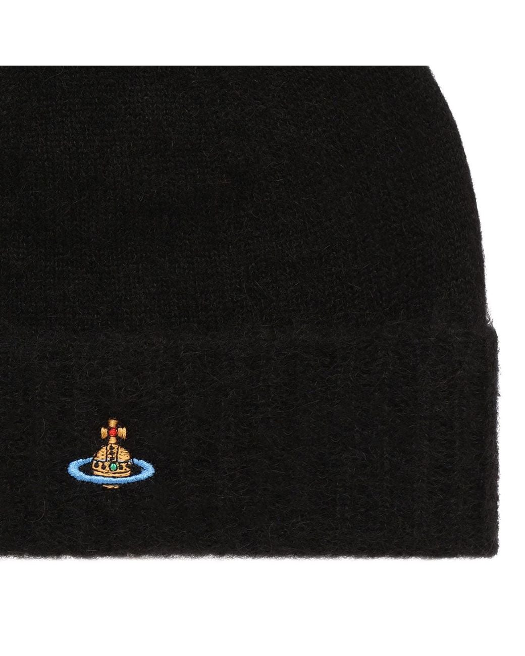 Vivienne Westwood Blue Fluffy Beanie for men