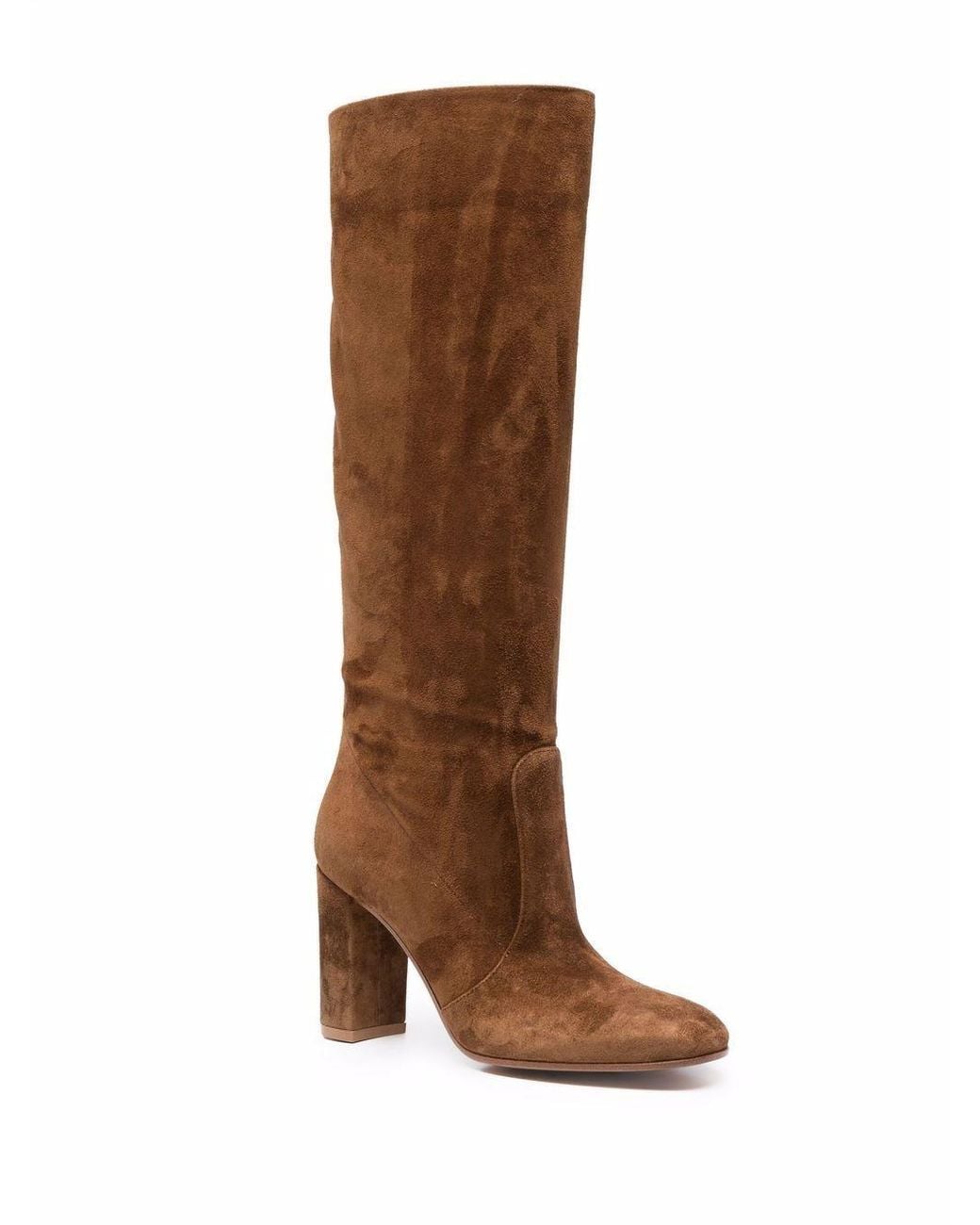Gianvito Rossi Brown Glen Knee-Length Boots