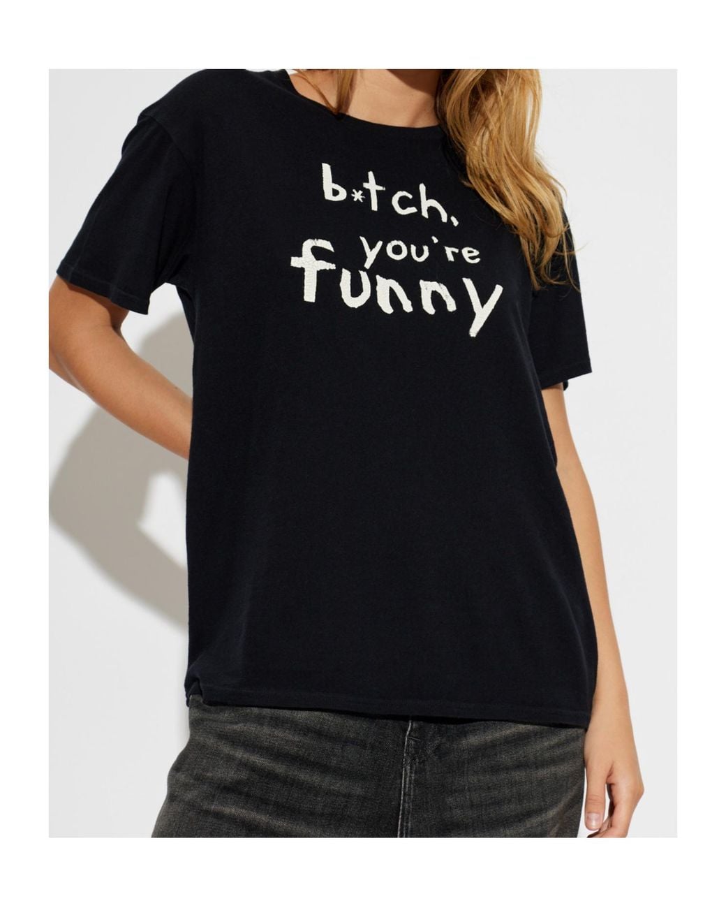 R13 Black You'Re Funny Boy T-Shirt