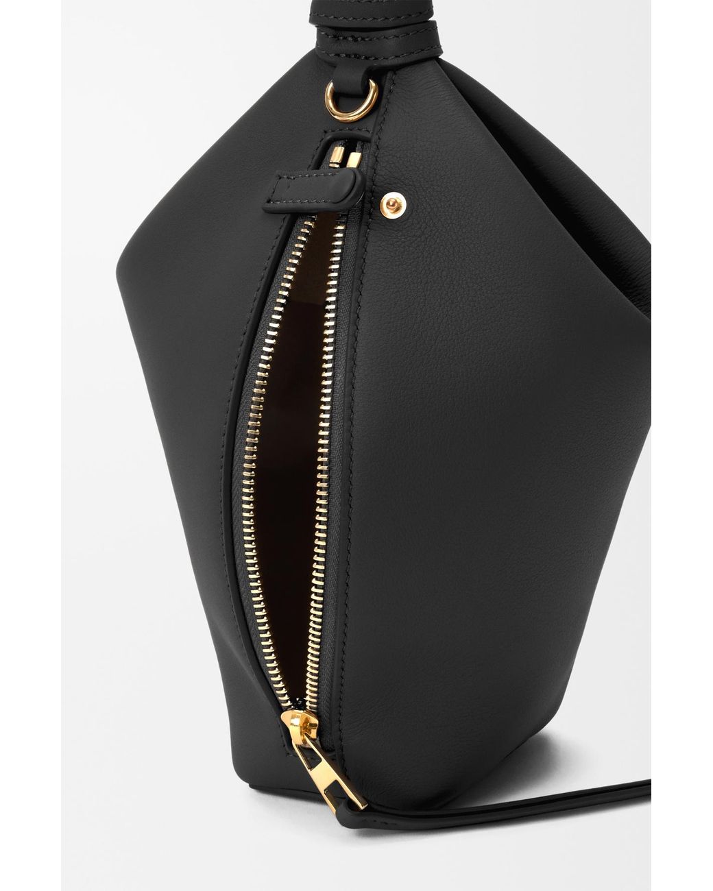 Loewe Black Zip-Up Backpack