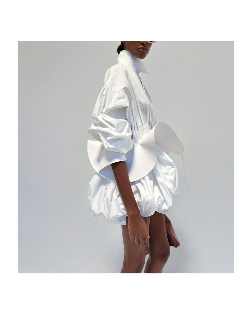 Céline White Shirt Dress
