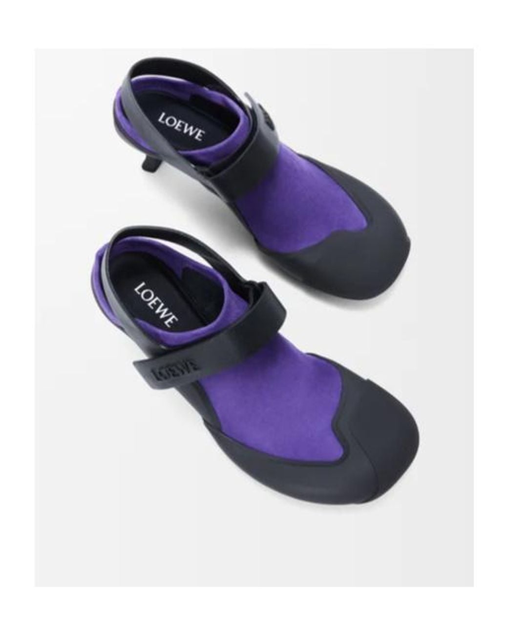 Loewe Blue Dive Touch-Strap Pumps