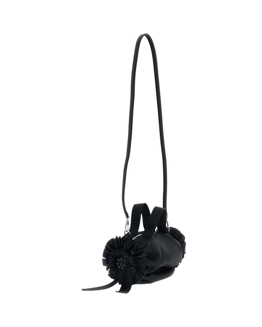 Simone Rocha Black Zipped Tote Bag
