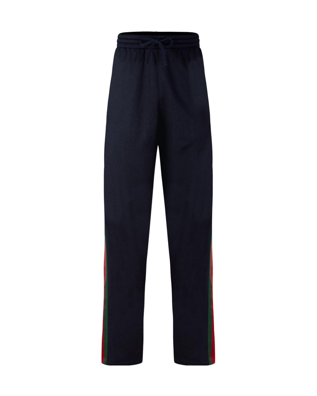 Gucci Blue Drawstring Straight-Leg Casual Trousers for men