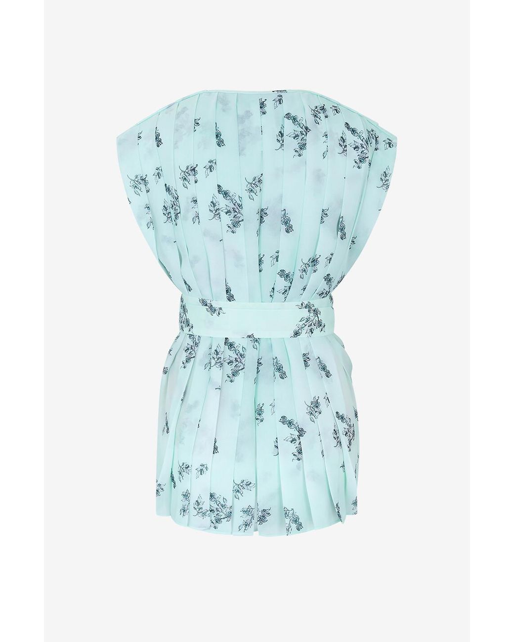 Fabiana Filippi Blue Printed Tops