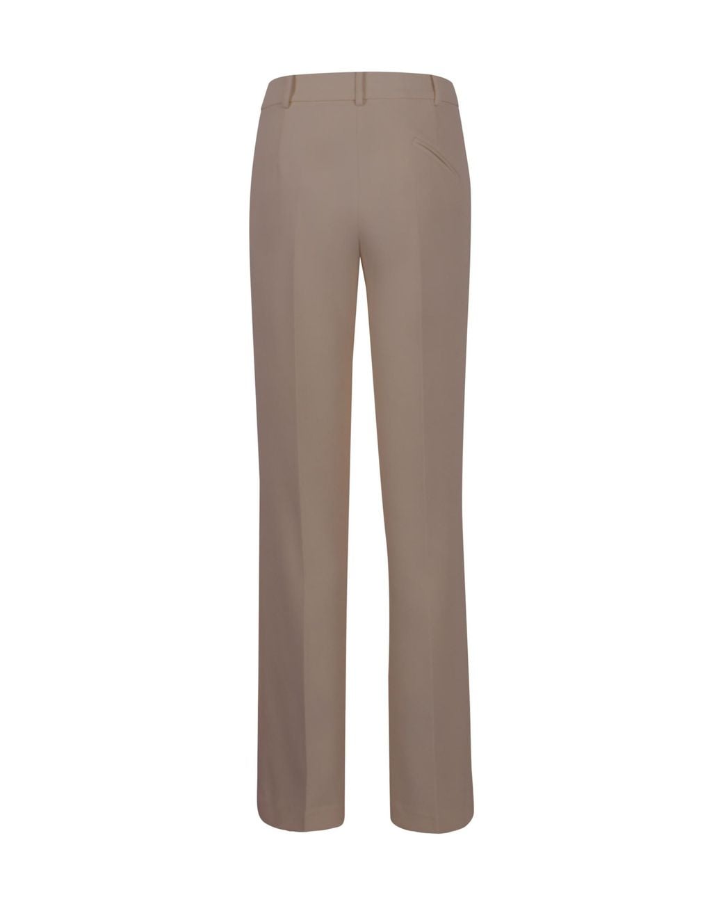 FEDERICA TOSI Gray Casual Trousers With Belt Loops