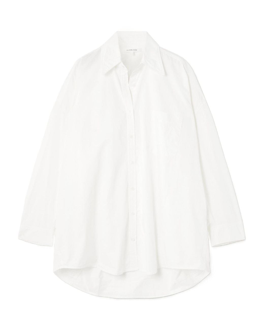 SLVRLAKE Denim White Comfortable Shirt