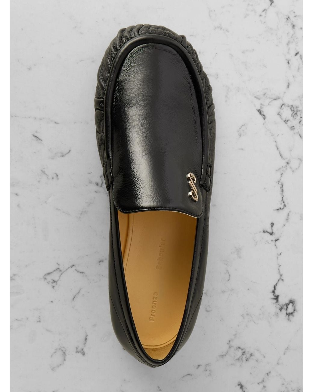 Proenza Schouler Black Park Loafers