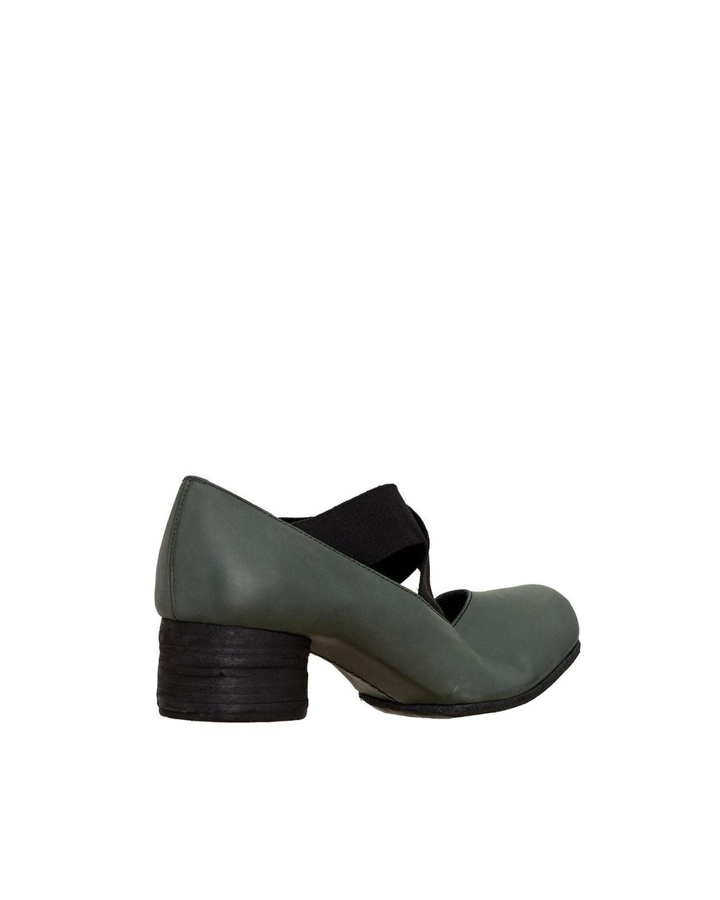 Uma Wang Black High-Heeled Ballet Shoes