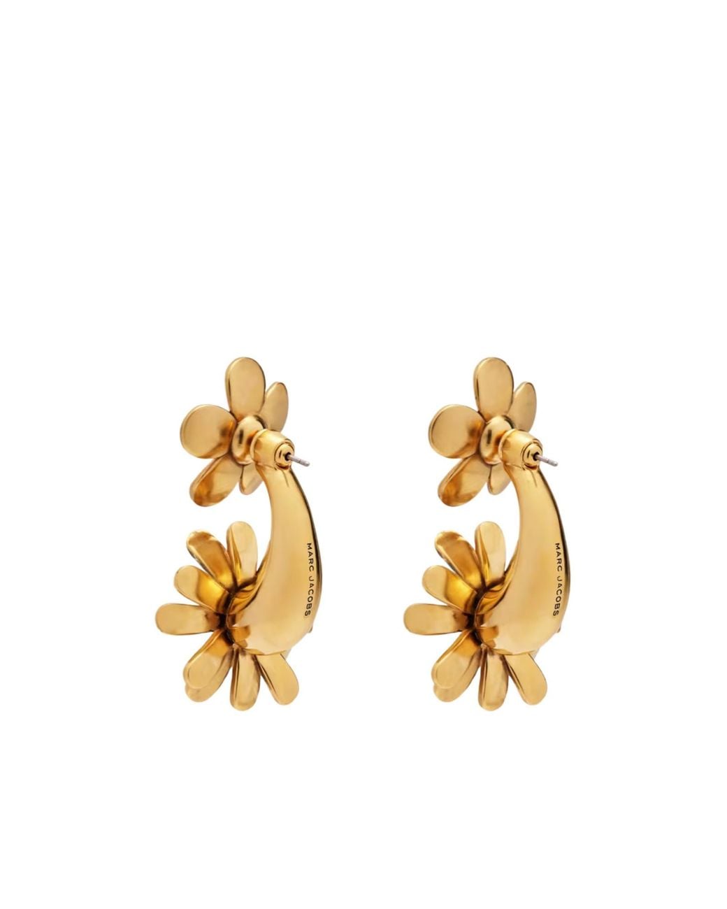 Marc Jacobs Metallic The Daisy Wild Statement Earring