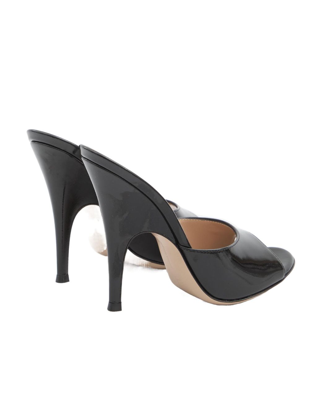 Gianvito Rossi Black Sofia Mules