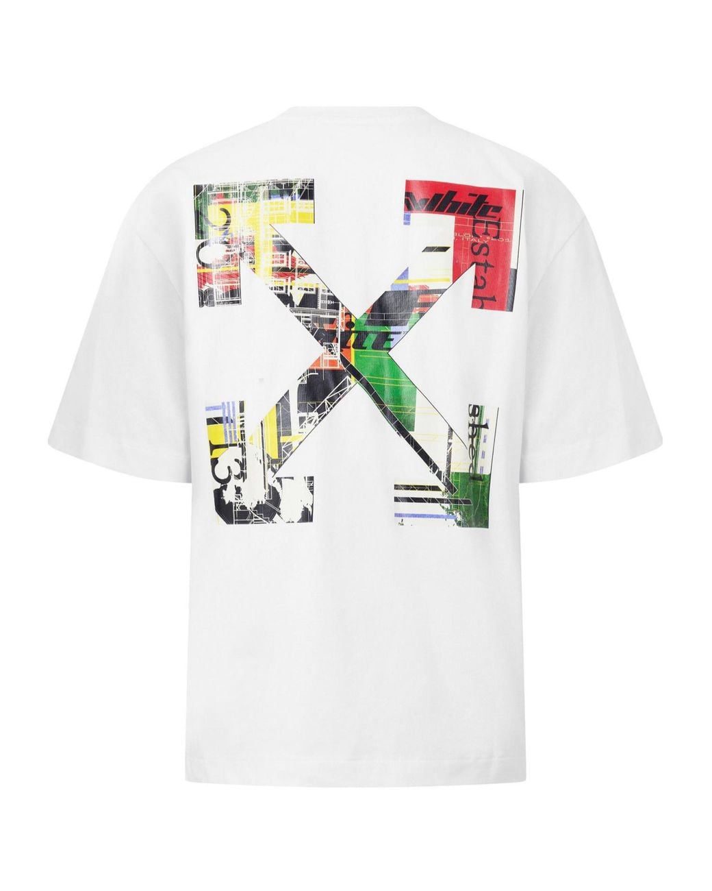 Off-White c/o Virgil Abloh White Printed T-Shirt for men