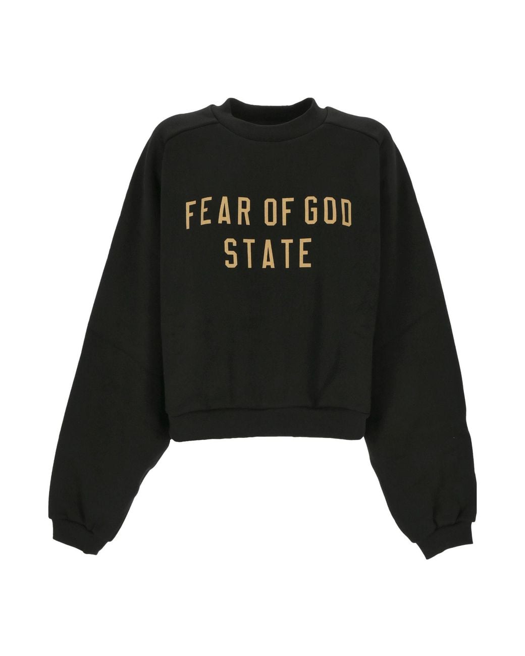 Fear Of God Black Round-Neck Sweater