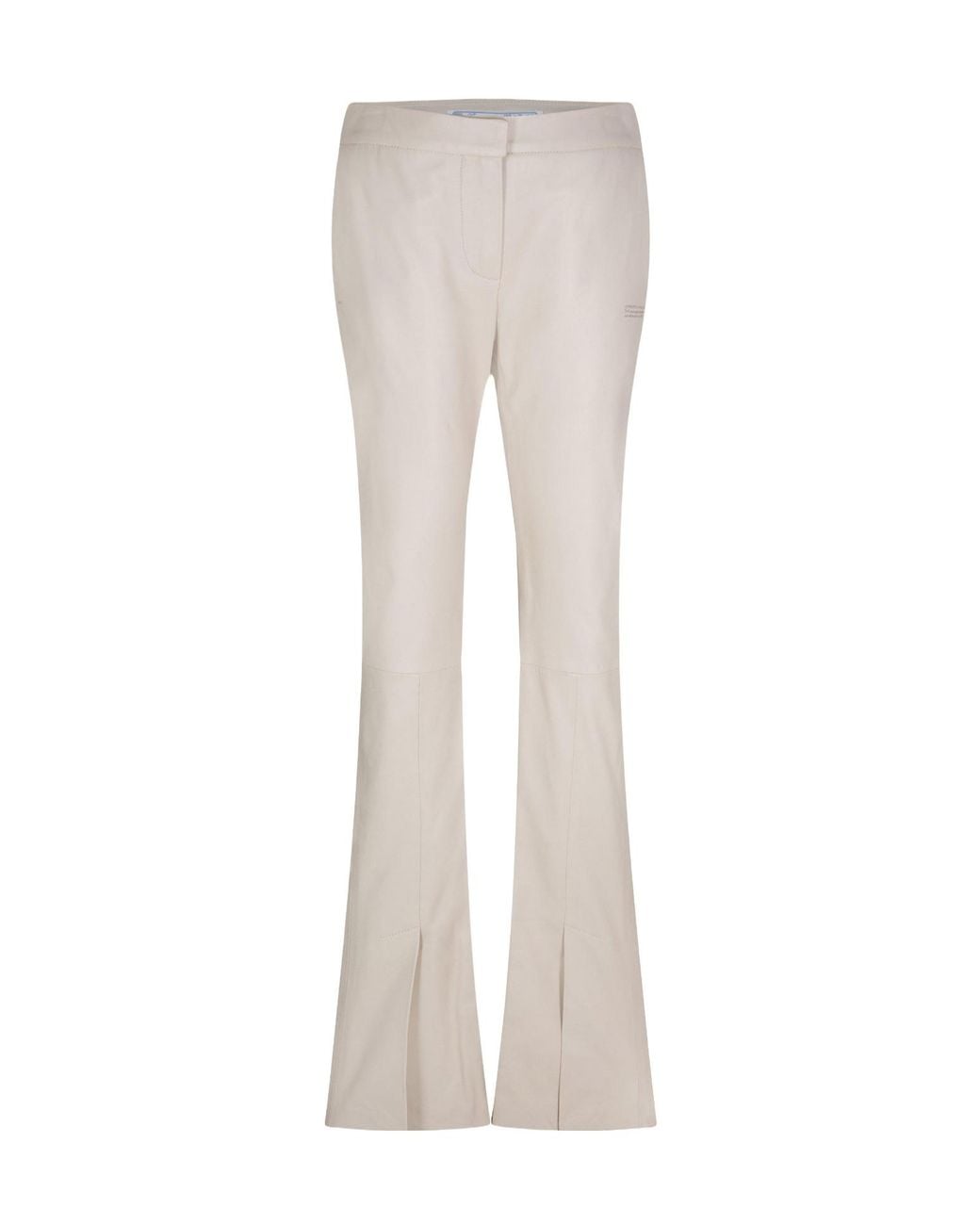 Off-White c/o Virgil Abloh White Flared Trousers