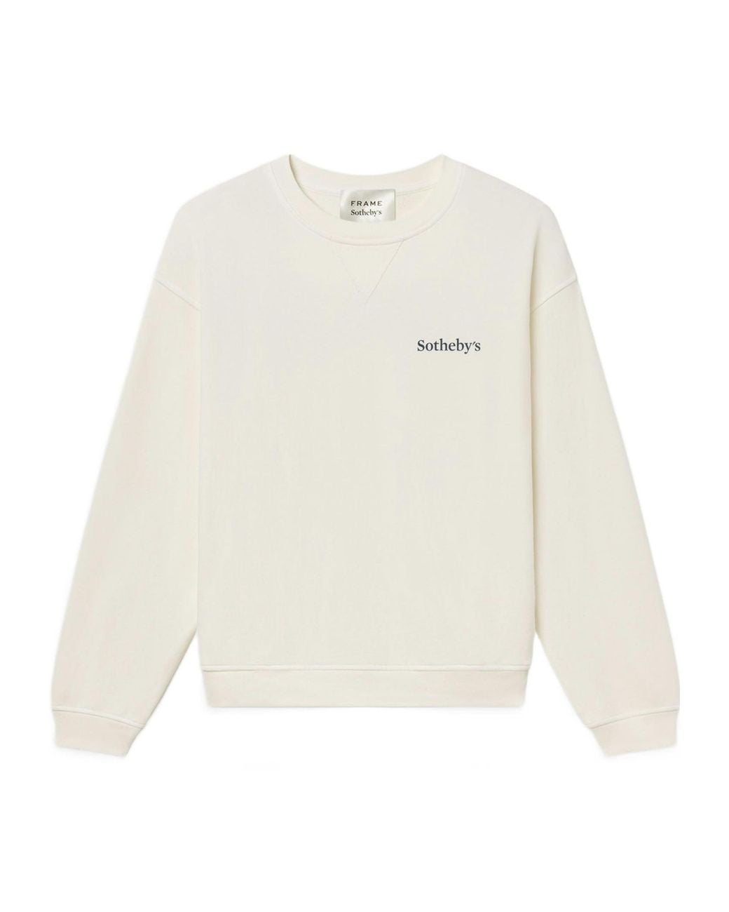 FRAME White X Sotheby's Graphic Sweatshirt for men