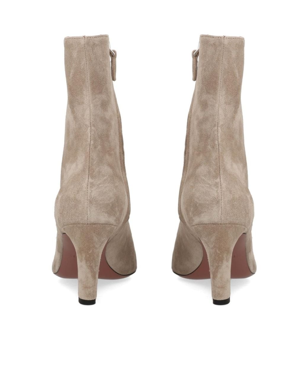 Paris Texas Brown Pointed Toe Heeled Boots