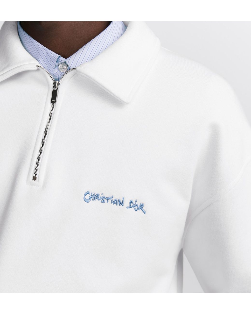 【★国内発送★】Christian Dior Tag ジップ スウェットシャツ ☆国内発送☆】Christian Dior Tag ジップ スウェットシャツ