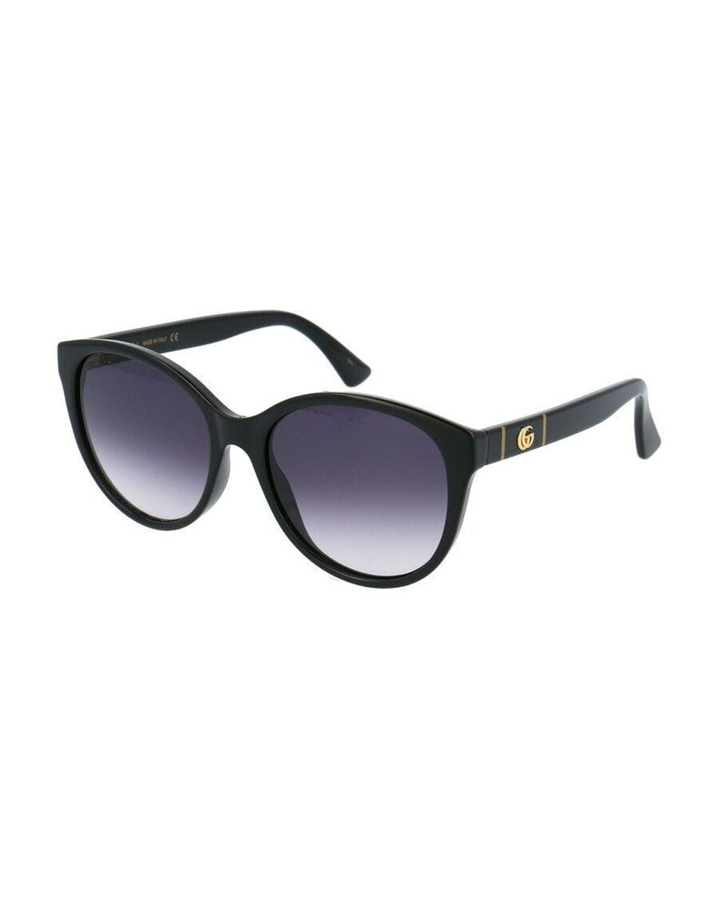 Gucci Blue Eyewear Round Frame Sunglasses