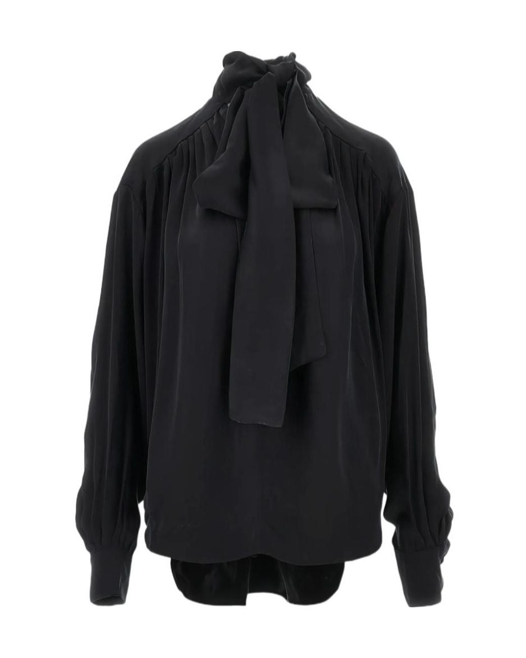 ANDAMANE Black Mathilda Blouse