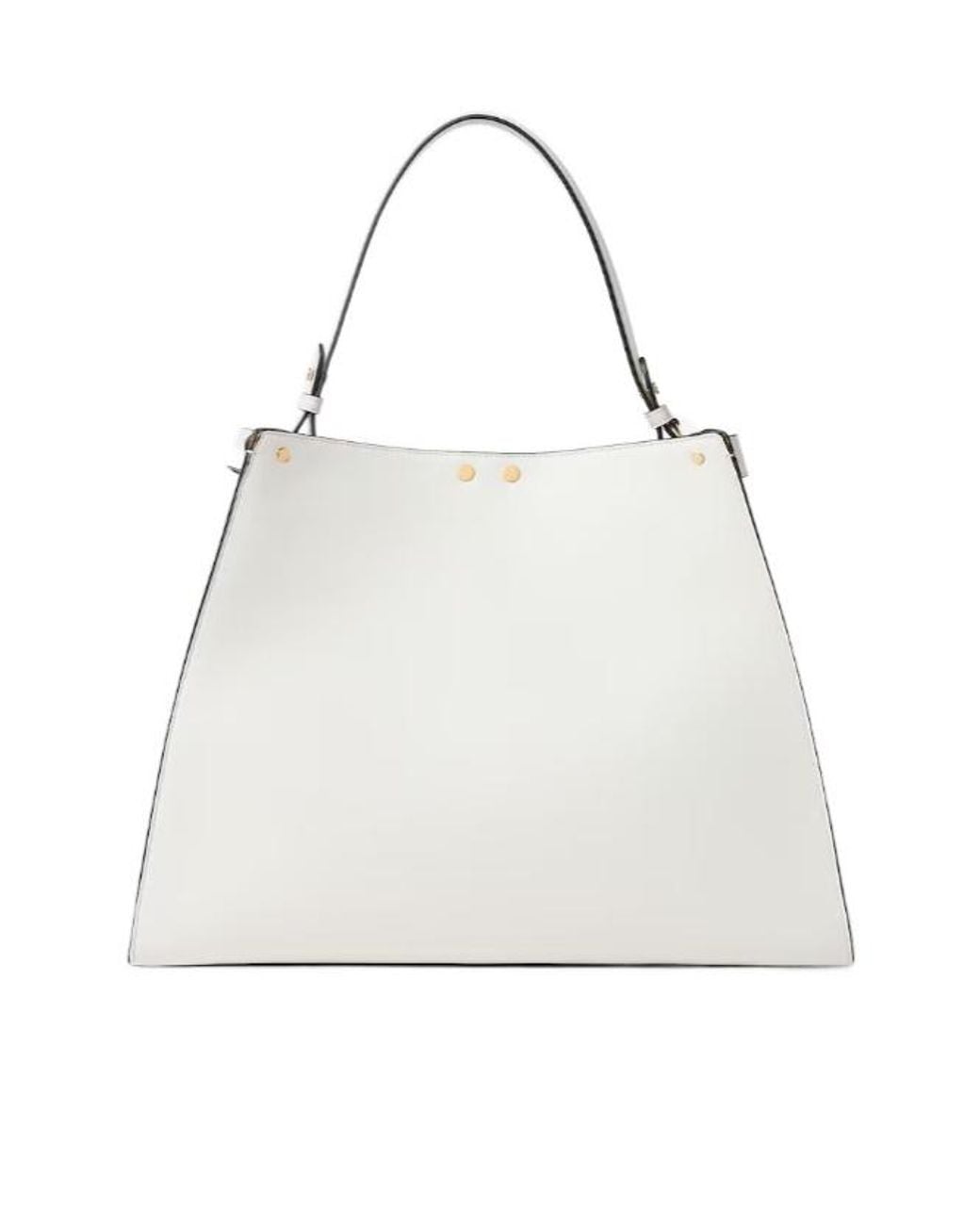 Fendi White Way Large Tote Bag