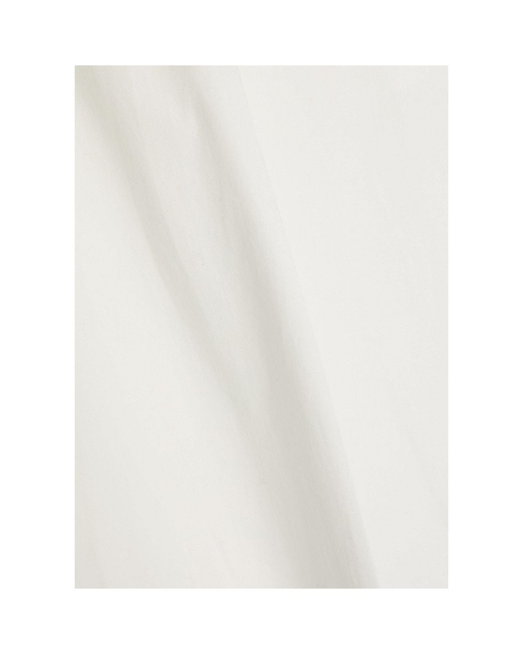 Weekend by Maxmara White Cotton Relaxed-Fit Wide-Leg Trousers