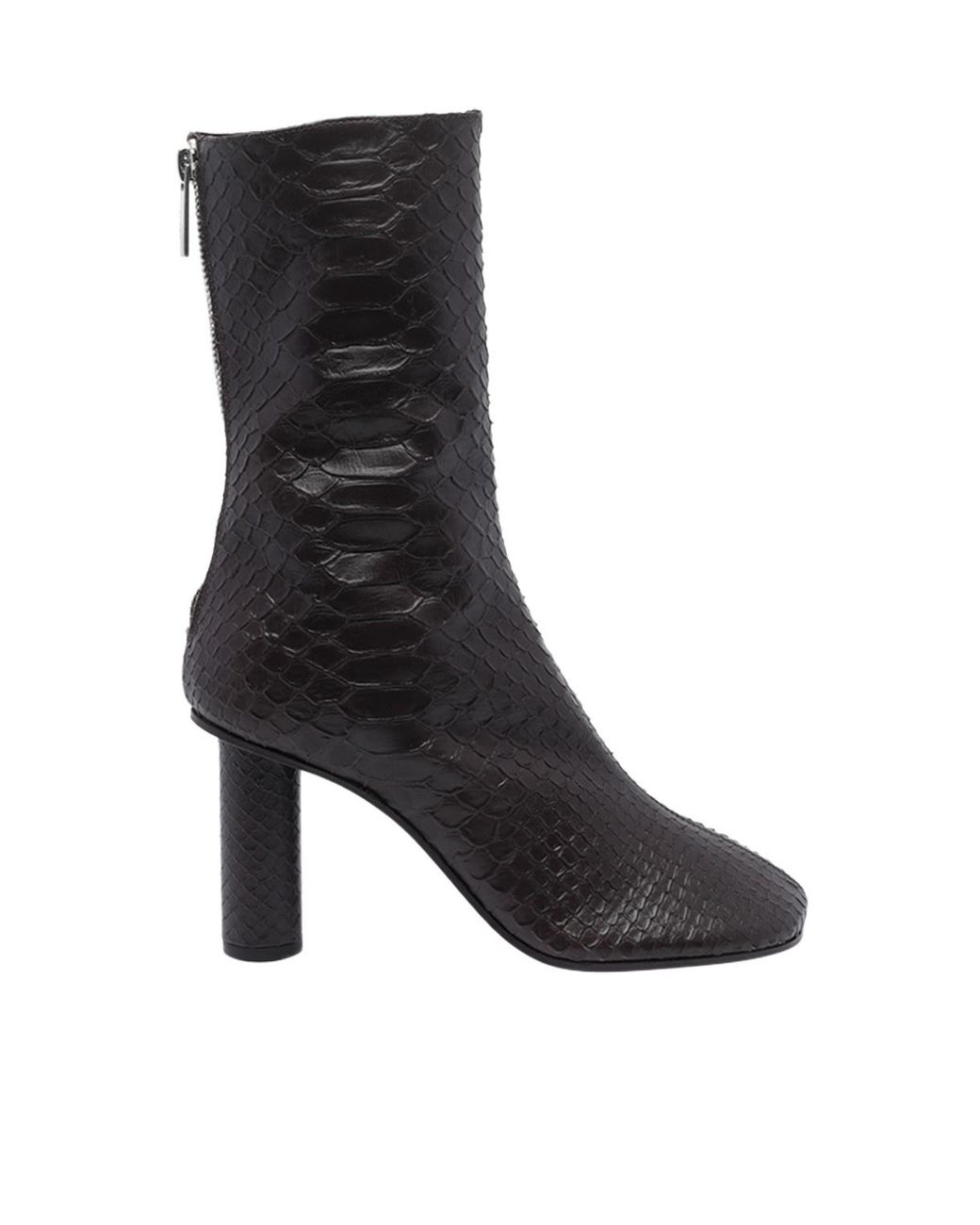 Paris Texas Black Embossed Boots