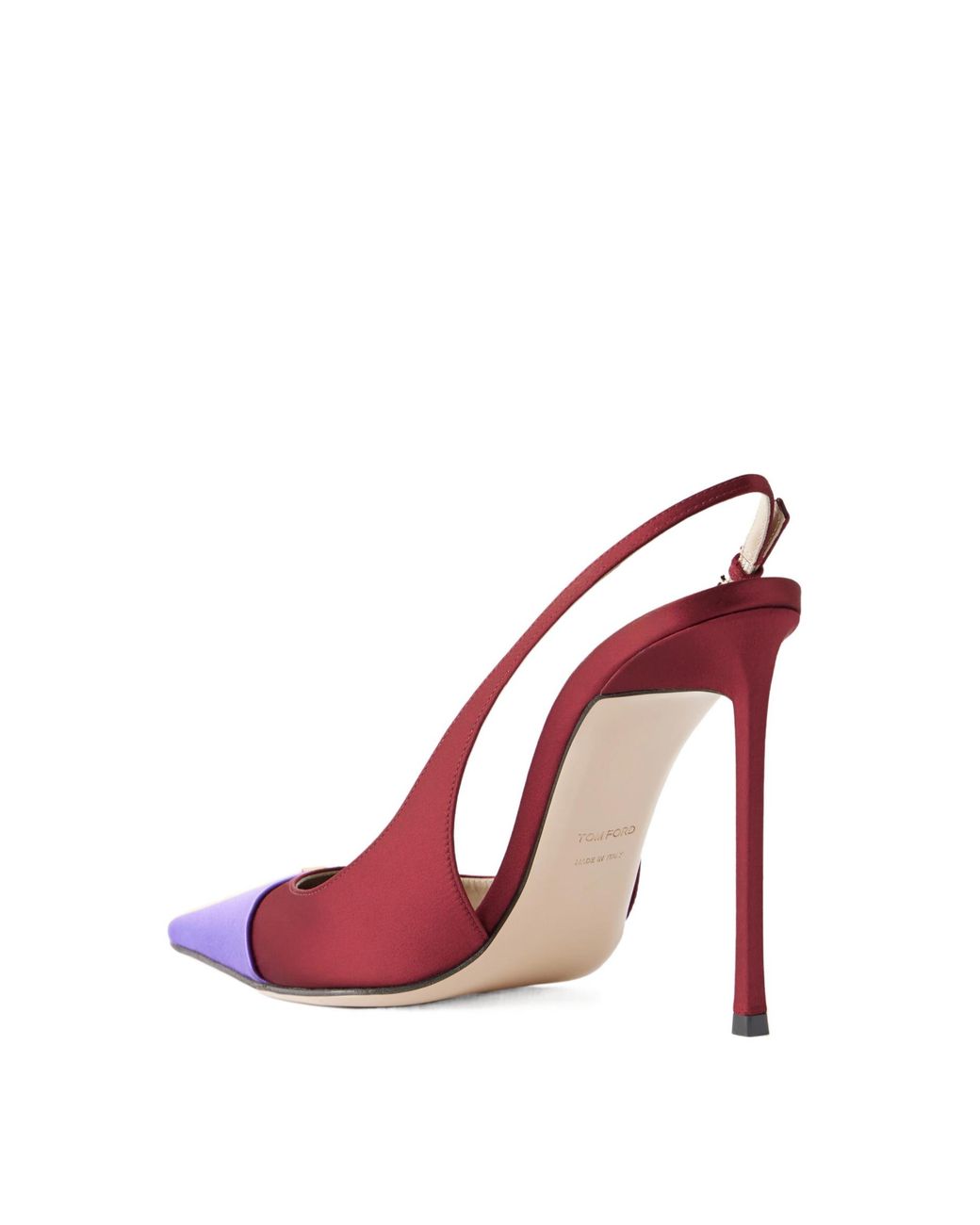 Tom Ford Pink 105Mm Thea Slingback Pumps