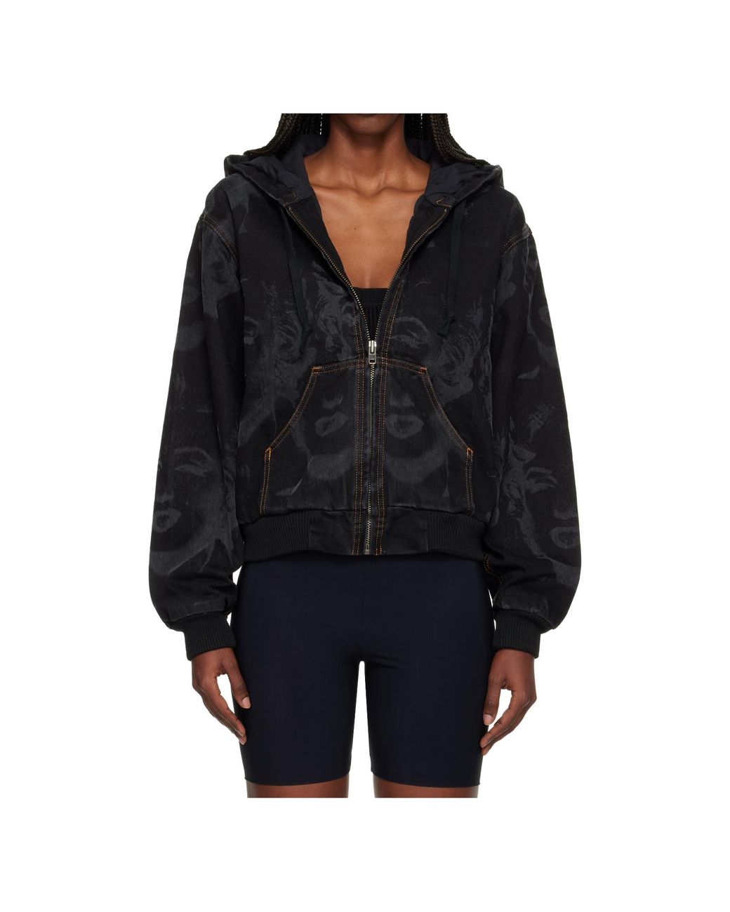 VAQUERA Black Marilyn Denim Jacket for men