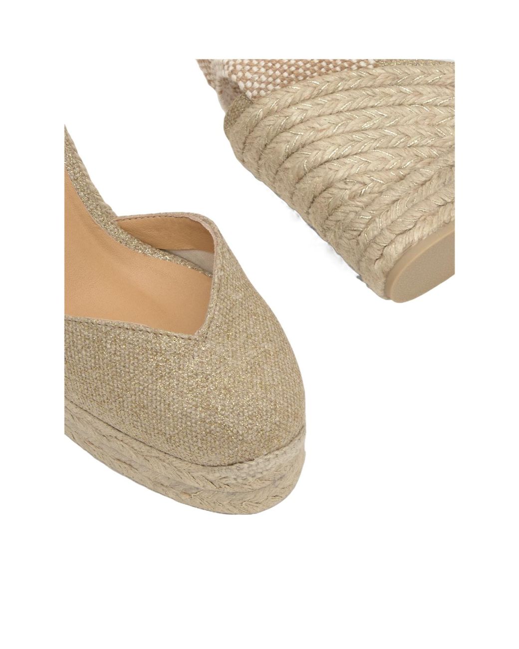 Castaner Chiara Metallic Espadrilles