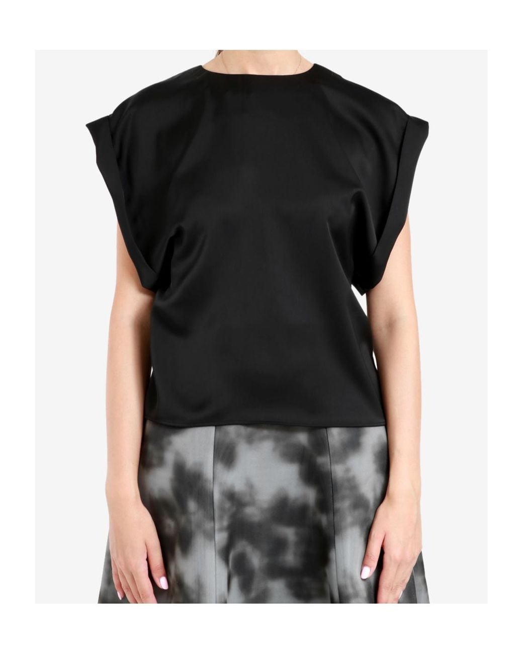 Philosophy Di Lorenzo Serafini Black Philosophy By Lorenzo Serafini Blouse
