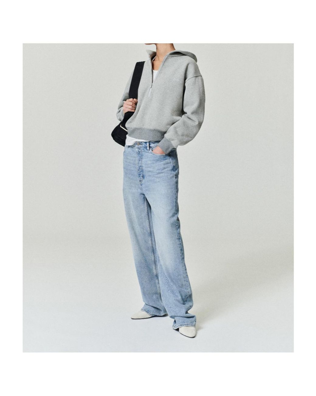 Fear Of God Blue Denim Straight Leg Jeans