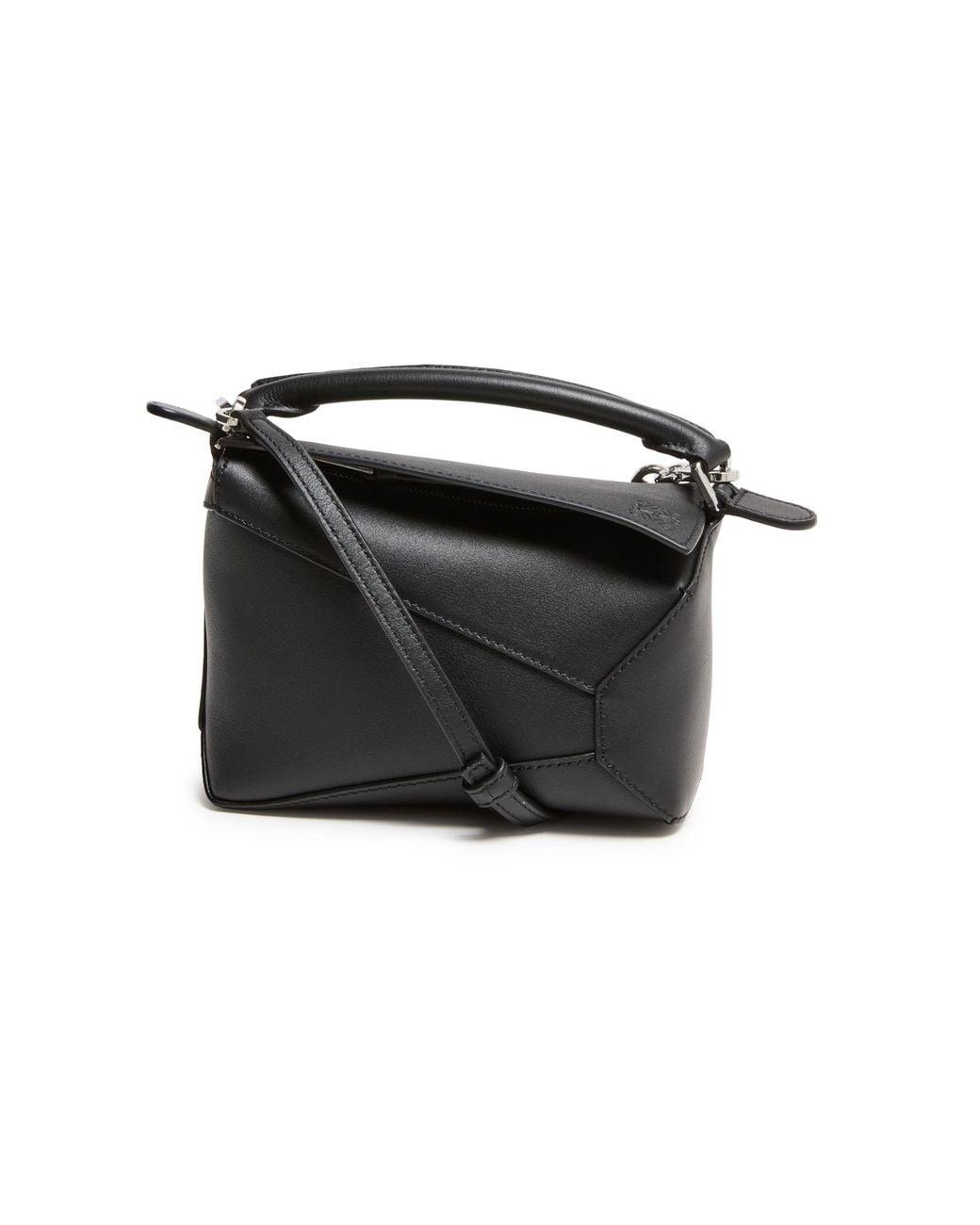 Loewe Black Puzzle Edge Mini Bag