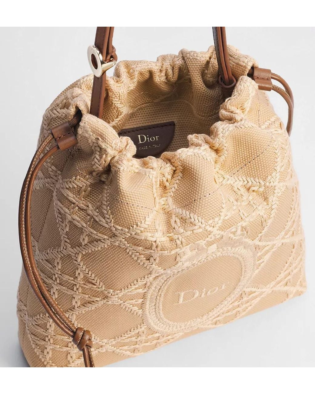 Dior Natural Blooming Mini Bucket Bag
