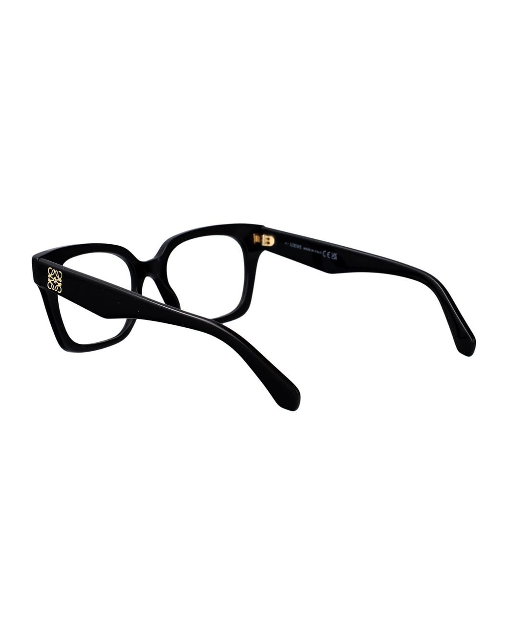 Loewe White Rectangle Frame Glasses