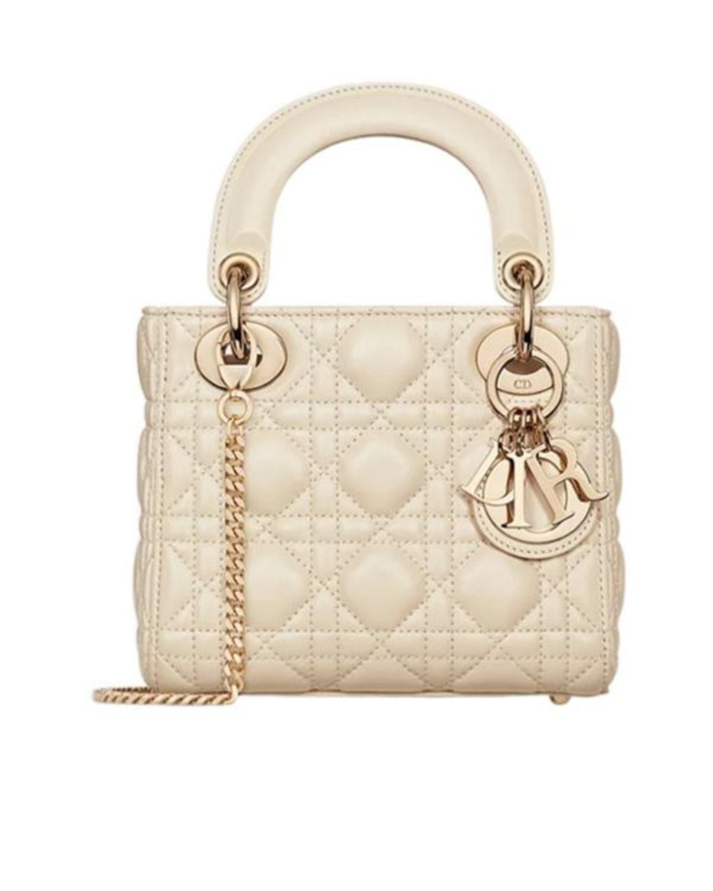 Dior Natural Mini Lady Bag