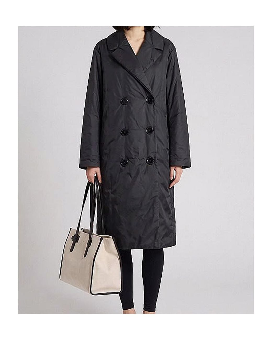 Max Mara Black Long-Sleeved Padded Jacket