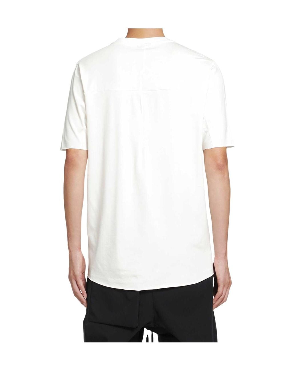 Thom Krom White Short-Sleeved T-Shirt for men