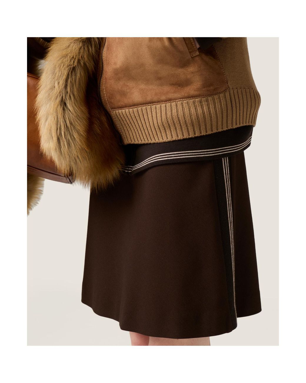 Miu Miu Brown Skirts