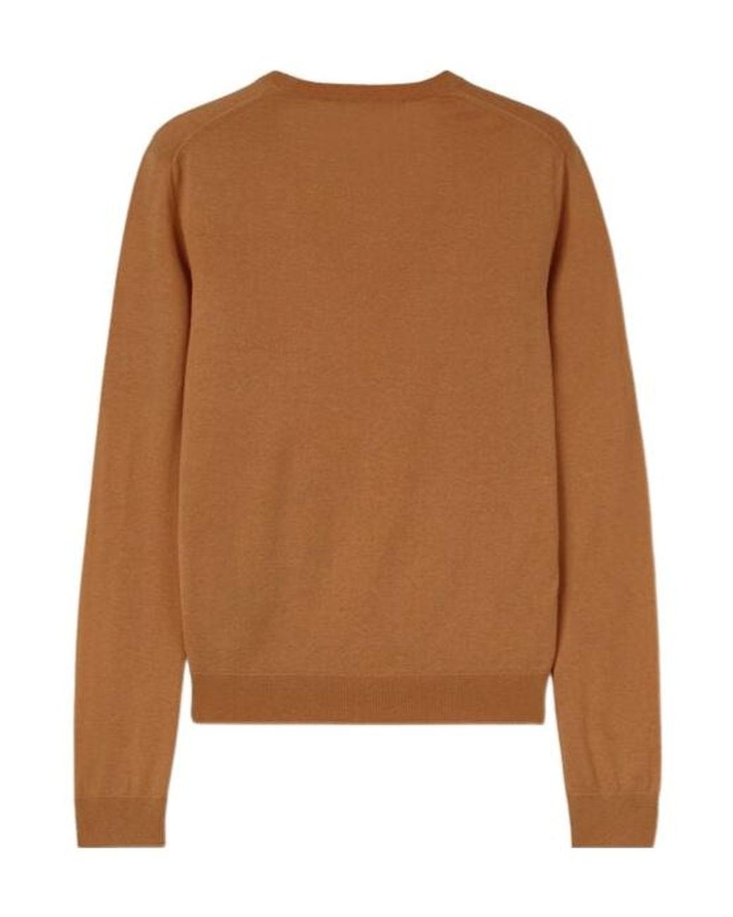 Loro Piana Brown V-Neck