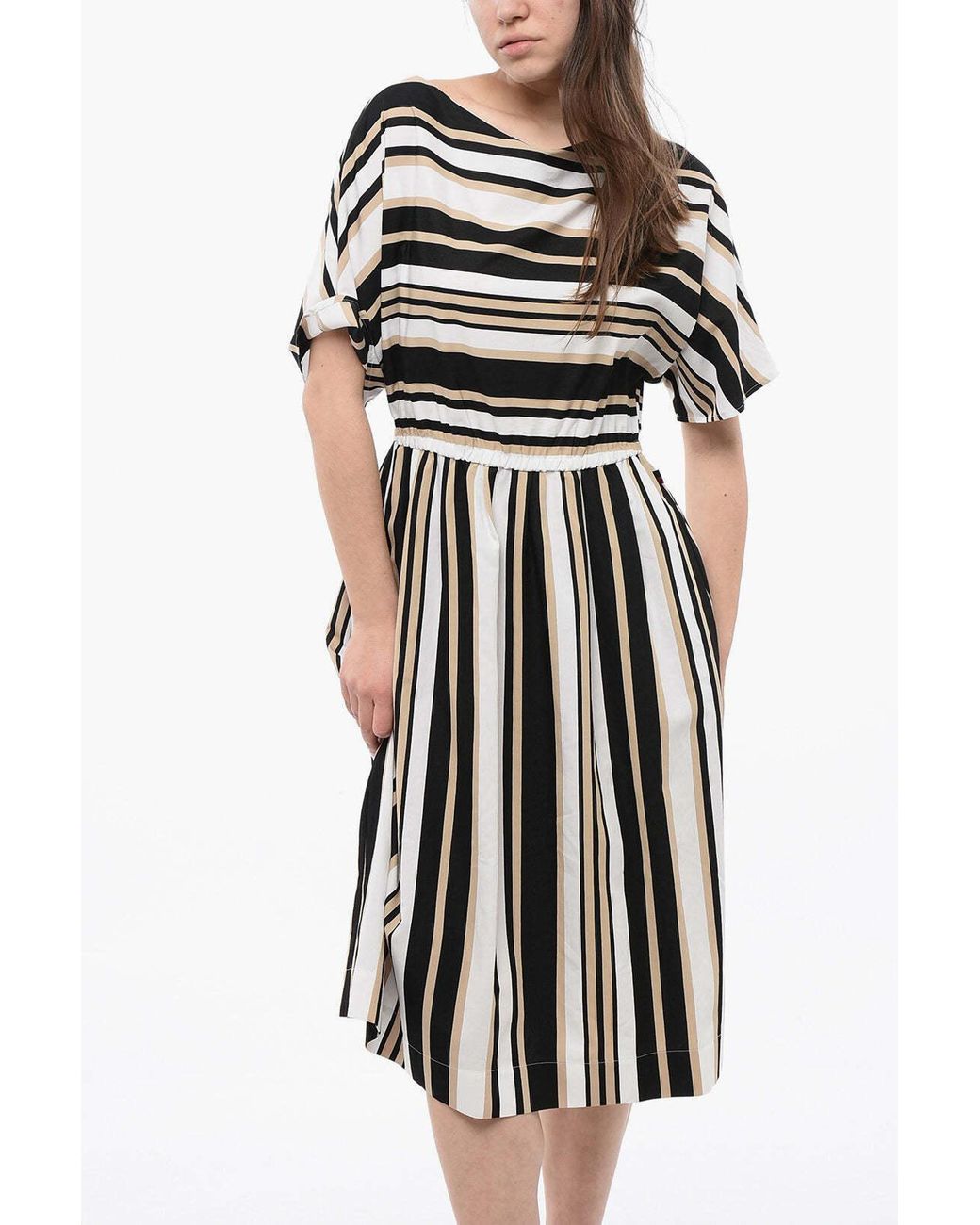Woolrich Black Scully Flared Dress