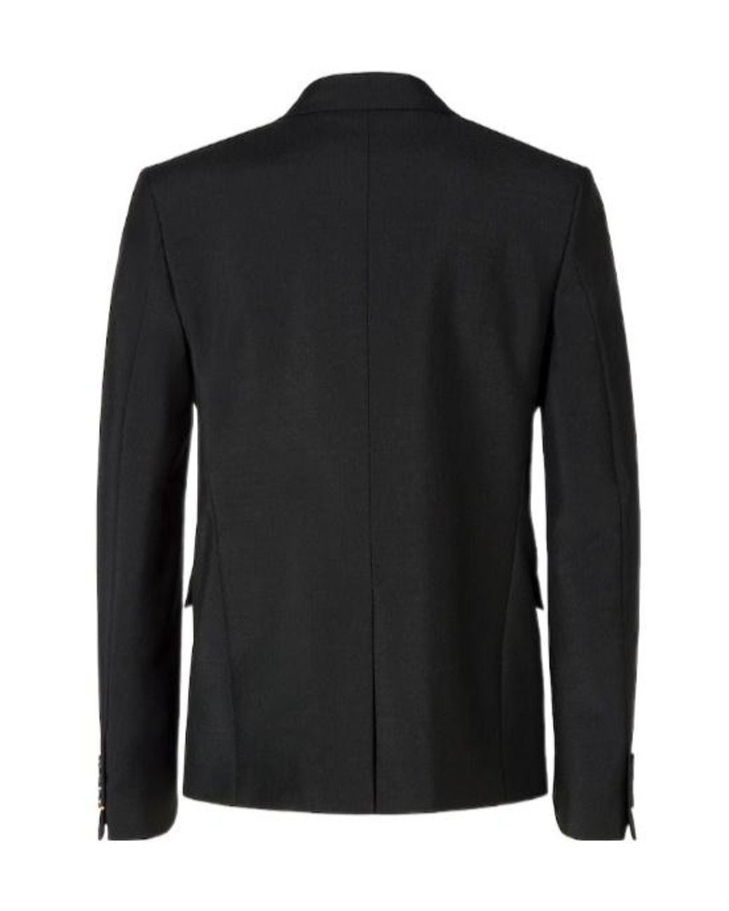 Fendi Black Single Breasted Tailored Blazer for men