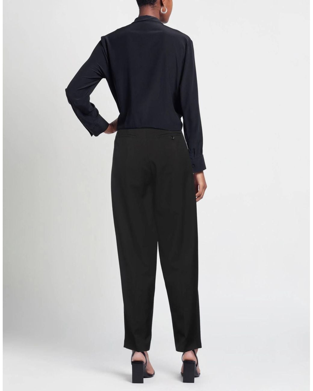 Marni Black Slim-Fit Dress Pants