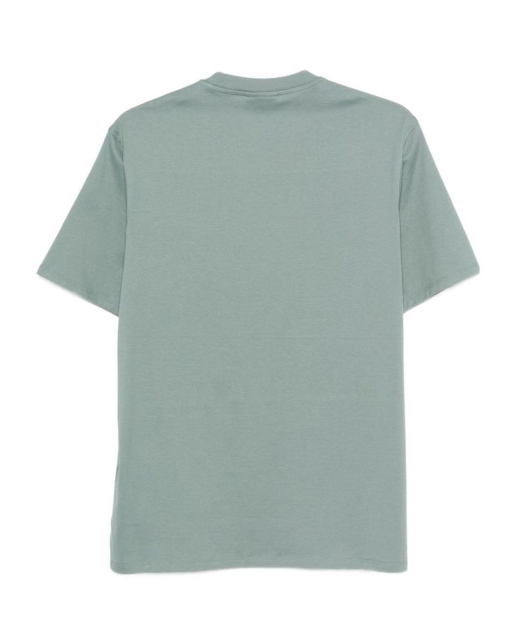 Emporio Armani Green Logo T-Shirt for men